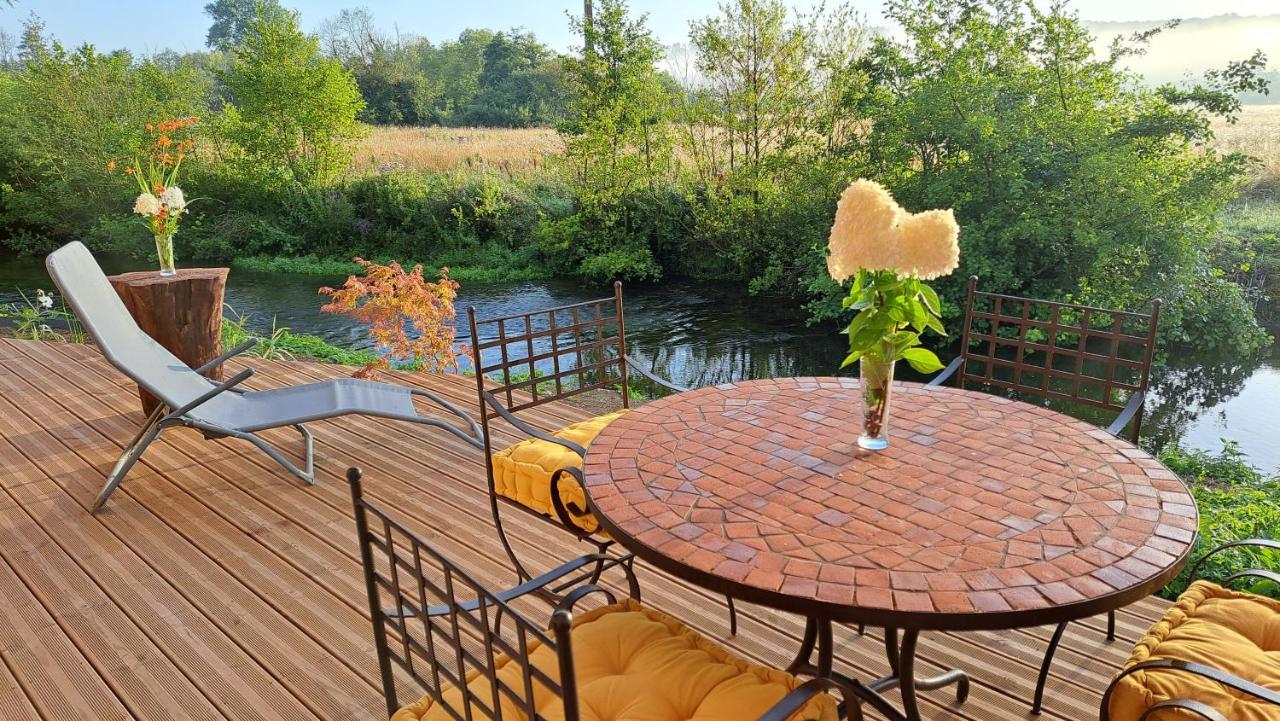 Au Bord De L'Eau Pres A13 Deauville Honfleur Rouen Saint-Philbert-sur-Risle ภายนอก รูปภาพ